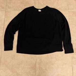 a new day Black Knit Top